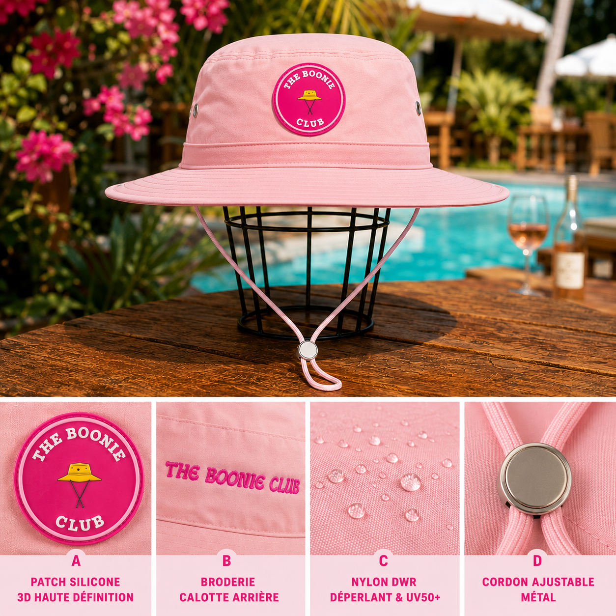 Rose Pastel hero shot - The Boonie Club