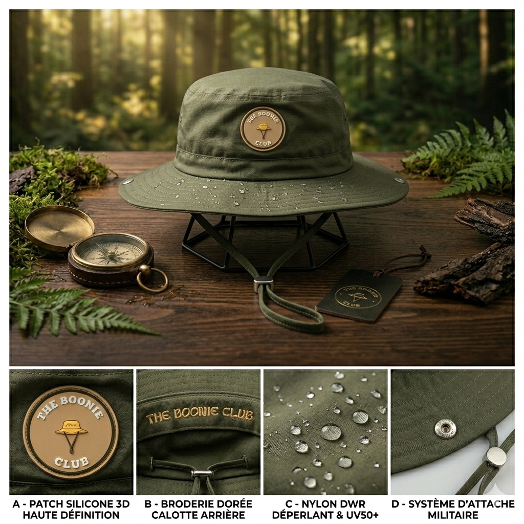 Kaki Safari hero shot - The Boonie Club