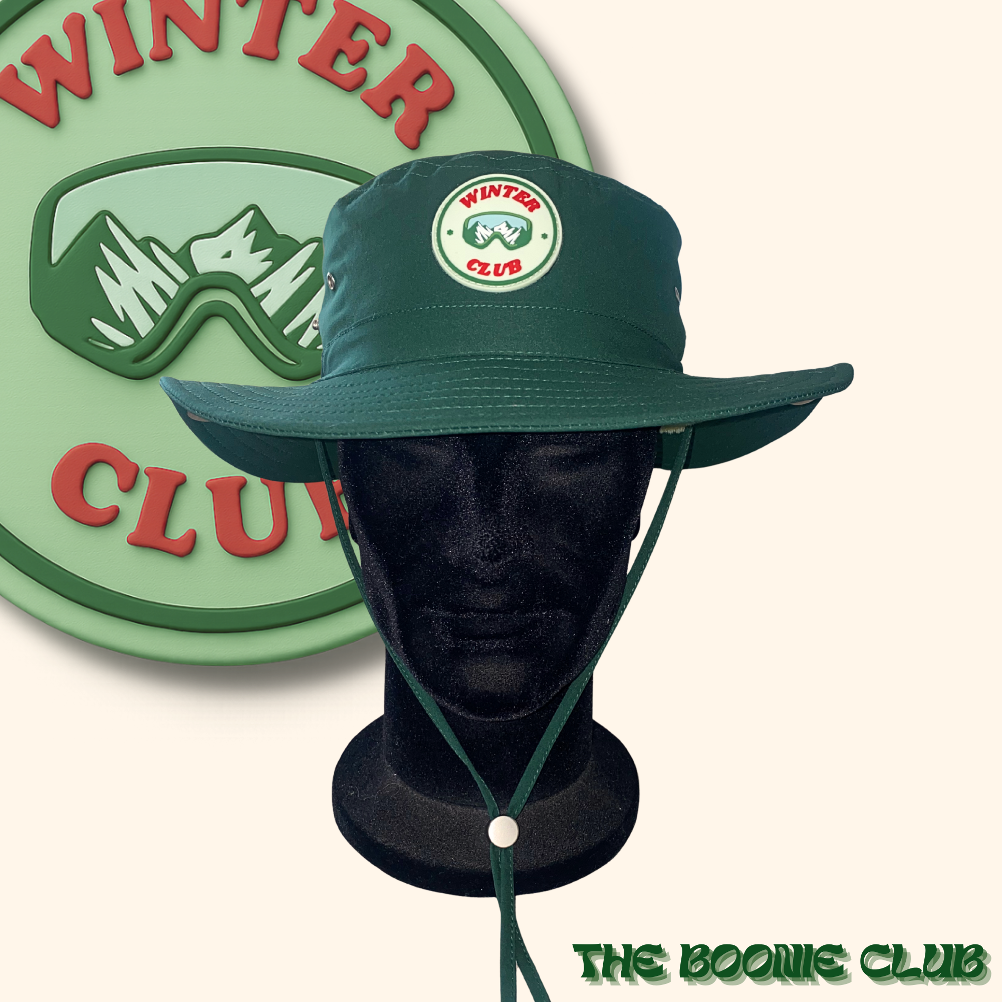 The Boonie Hat - Winter Club Vert 💚❄️
