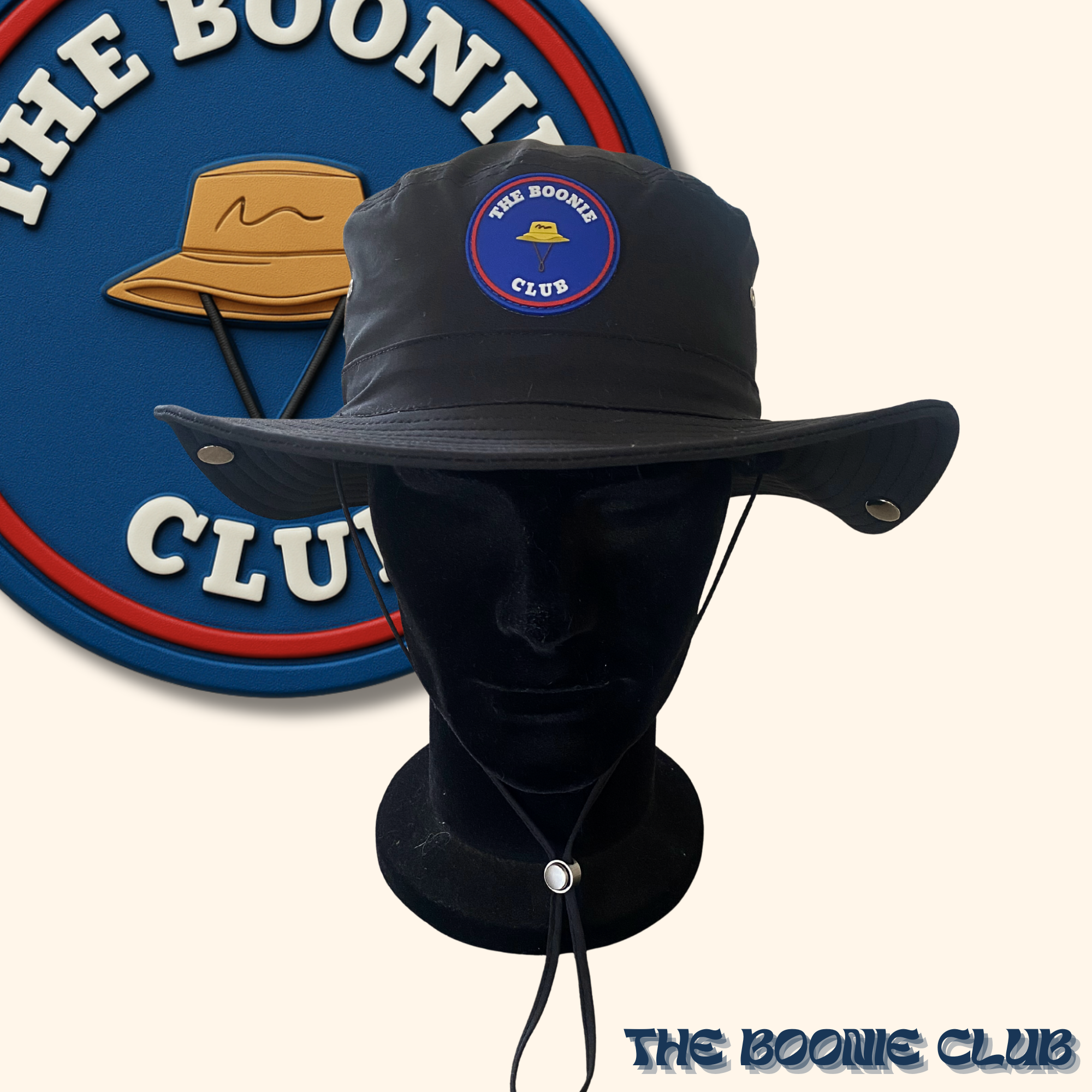 The Boonie Hat - Winter Original Noir 🖤❄️