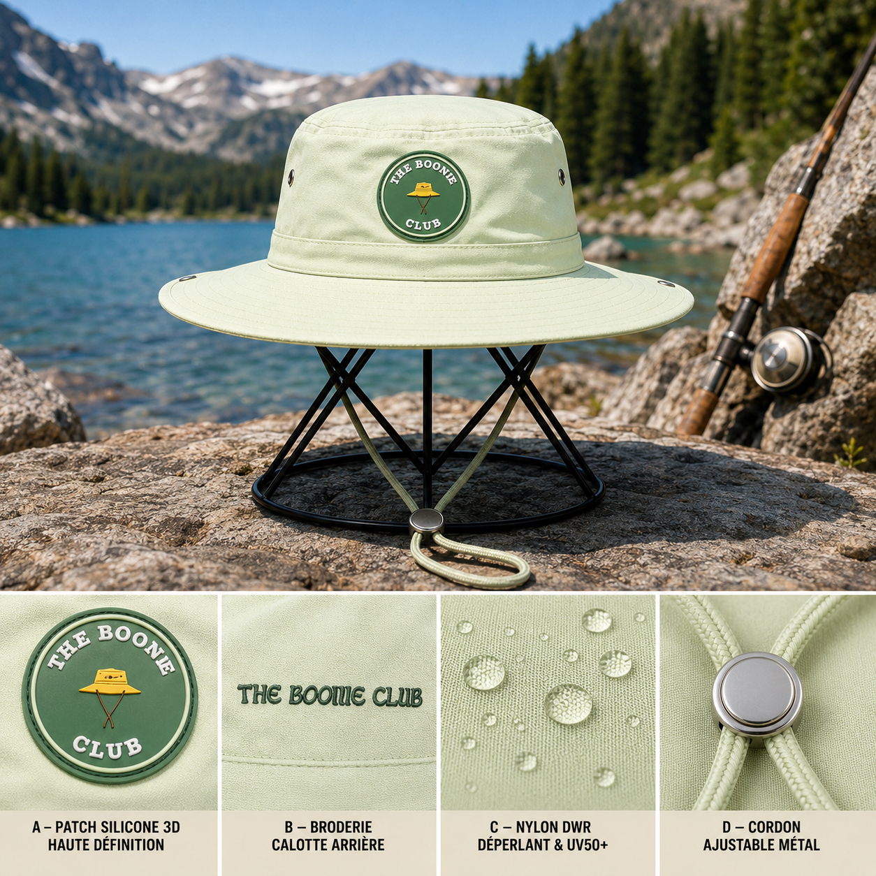 Vert Menthe hero shot - The Boonie Club