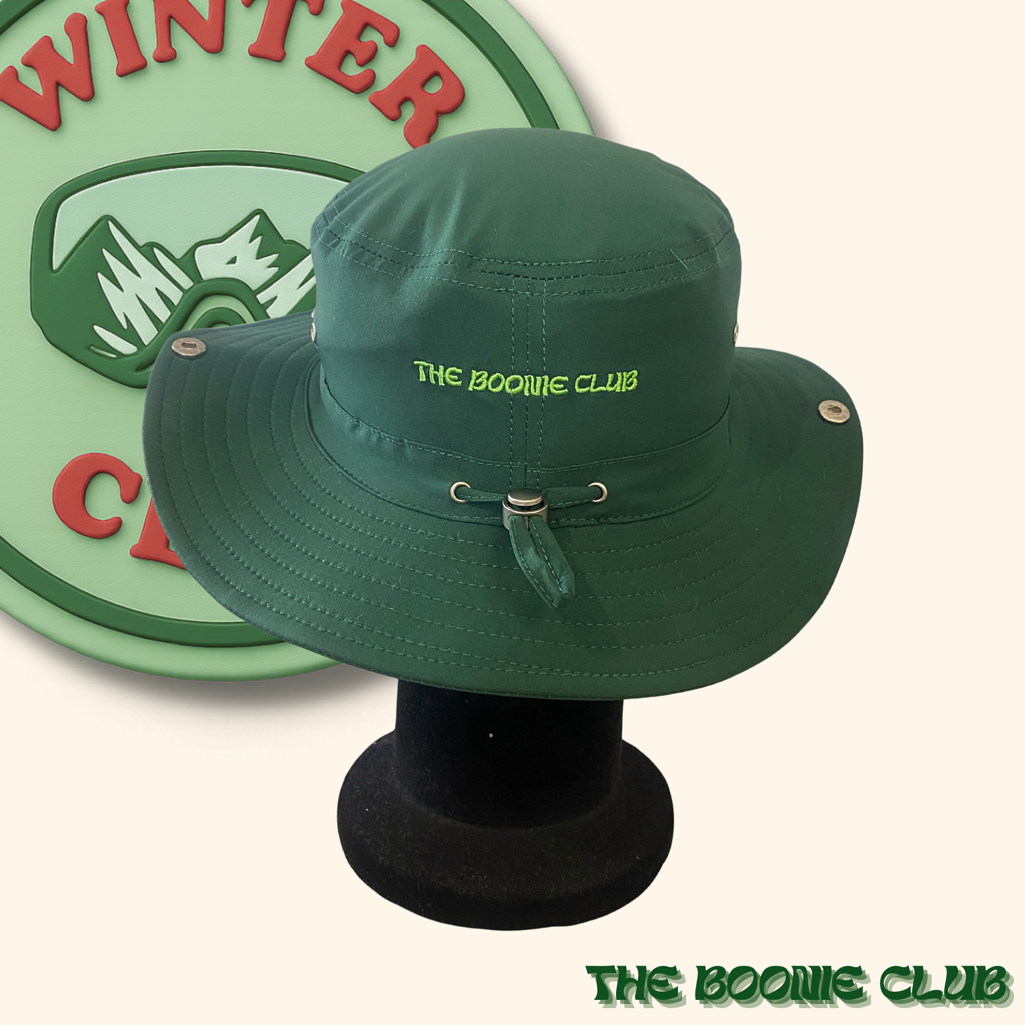 The Boonie Hat - Winter Club Vert 💚❄️